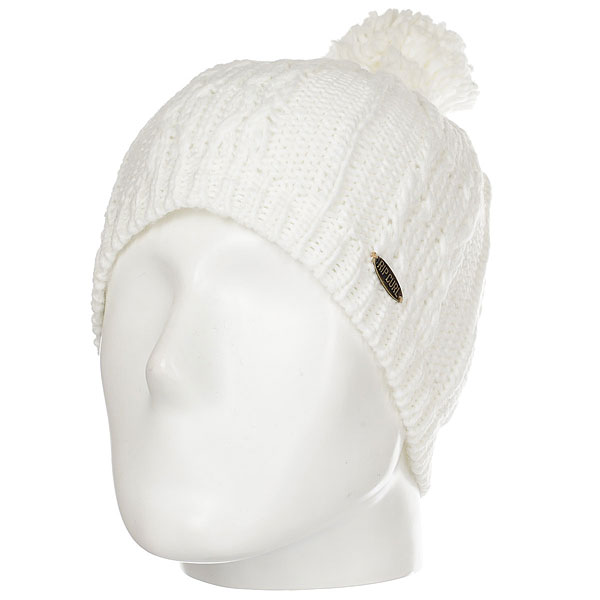 фото Шапка женская Rip Curl Plaity Beanie Optical White