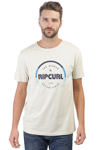 фото Футболка Rip Curl Big Mama Round Logo Bone Marle