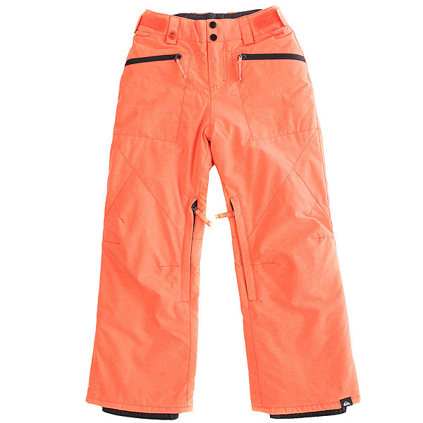 фото Штаны сноубордические детские Quiksilver Boundry Mandarin Red