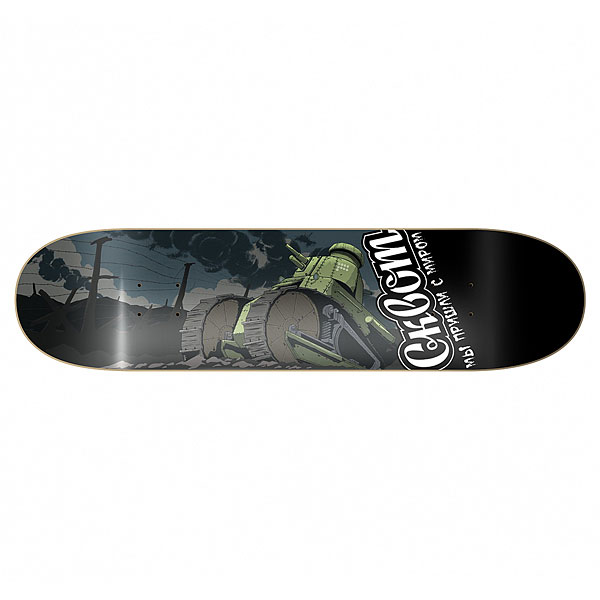 фото Дека для скейтборда для скейтборда Сквот Tank Multicolor 8.5 (21.6 см)
