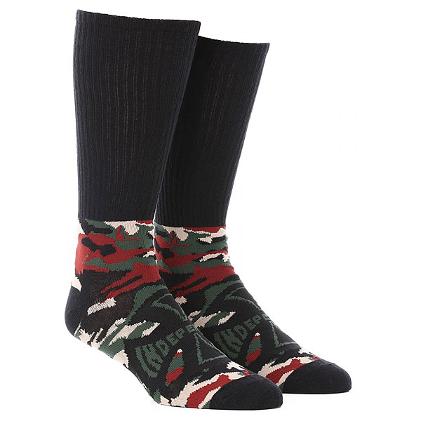 фото Носки высокие Independent Concealed Sock Camo/Black