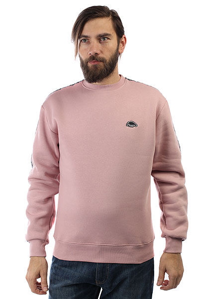 фото Толстовка классическая Anteater Crewneck-stripe Pink