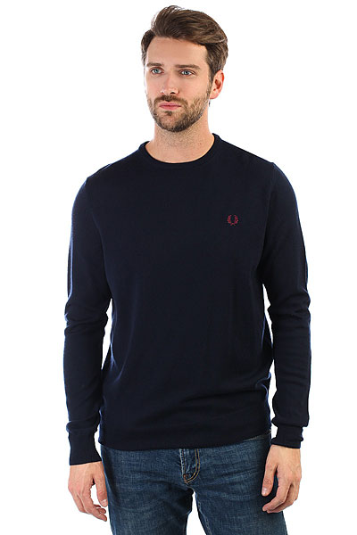 фото Свитер Fred Perry Classic Crew Neck Sweater Blue