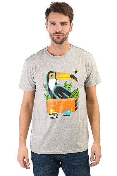 фото Футболка Billabong Toucan Pelletier Grey Heather