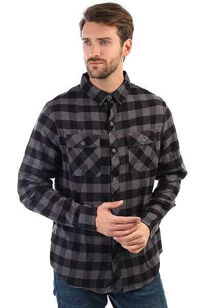 фото Рубашка в клетку Billabong All Day Flannel Ls Black