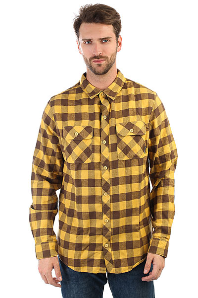 фото Рубашка в клетку Billabong All Day Flannel Ls (bright Gold