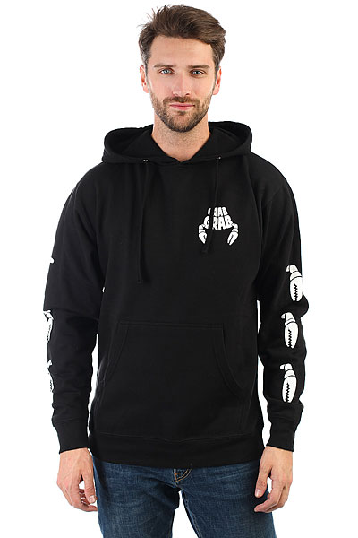 фото Толстовка кенгуру Crabgrab Claw Sleeves Hoody Black