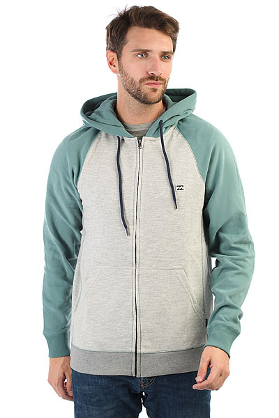 фото Толстовка кенгуру Billabong Balance Zip Up Oatmeal Heather