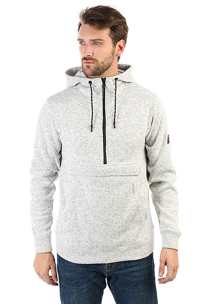 

Толстовка кенгуру Billabong Boundary Pullover Grey Heather