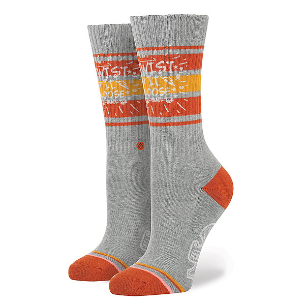 

Носки высокие женские Stance Blue Women Twist It Orange