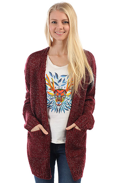

Кардиган женский Roxy Timebreak Syrah Heather