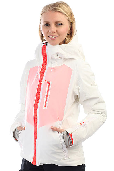 фото Куртка утепленная женская Roxy Premiere Bright White