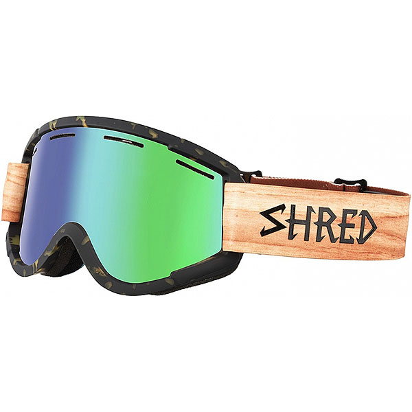 фото Маска для сноуборда Shred Nastify Shnerdwood Tortoise/Wood