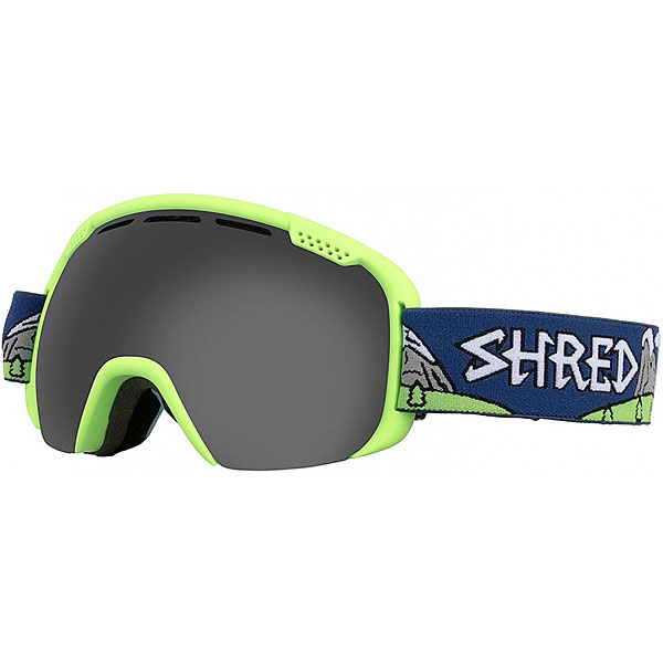 фото Маска для сноуборда Shred Smartefy Stealth Neon Green