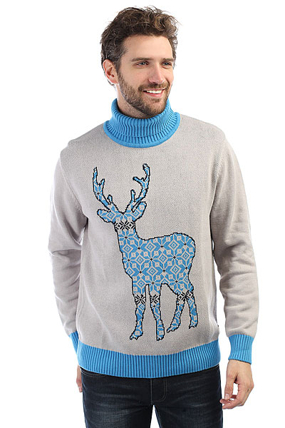 

Свитер Запорожец Deer X Helga Grey/Blue