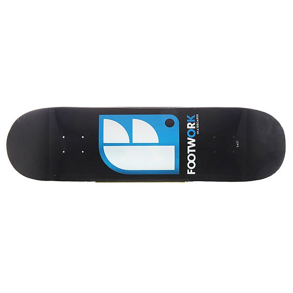 фото Дека для скейтборда для скейтборда Footwork Original Logo Black 32.2 x 8.5 (21.6 см)