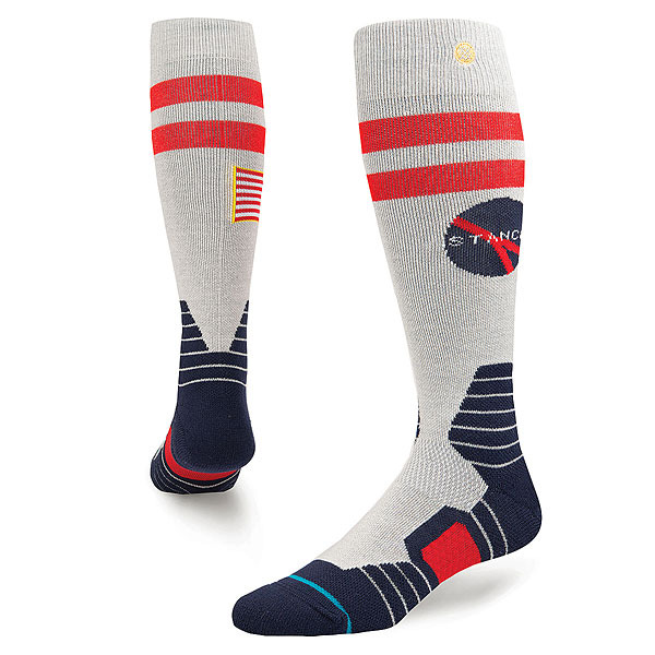 

Носки высокие Stance Snow Mission Control Grey