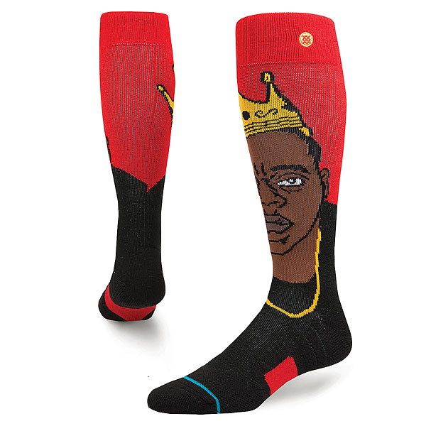 

Носки высокие Stance Snow Yo Bigs Red