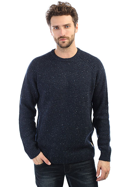 фото Свитер Carhartt WIP Anglistic Sweater Navy Heather