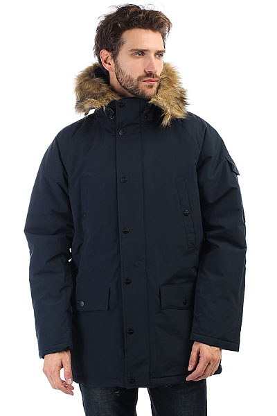 фото Куртка зимняя Carhartt WIP Anchorage Parka Dark Navy/Black