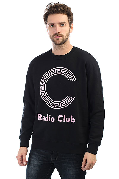 

Свитшот Carhartt WIP Radio Club Logo Black/Vegas Pink