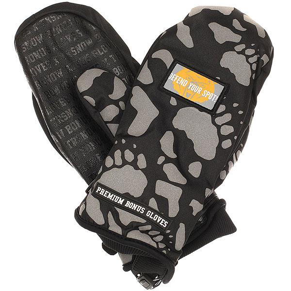 

Варежки сноубордические Bonus Gloves X Terror Snow Black