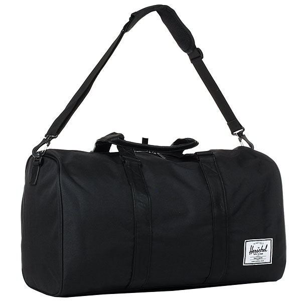 фото Сумка спортивная Herschel Novel 42.5 L Black/Black Synthetic Leather