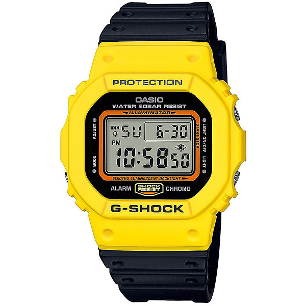 фото Электронные часы Casio G-Shock Dw-5600tb-1e Black/Yellow