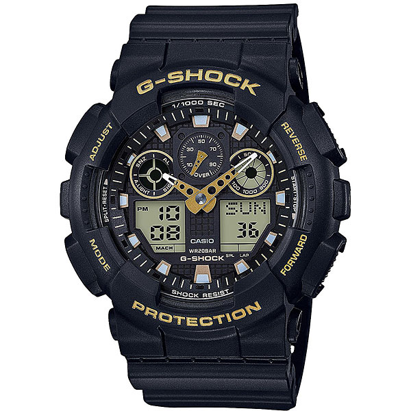 фото Электронные часы Casio G-Shock Ga-100gbx-1a9 Black