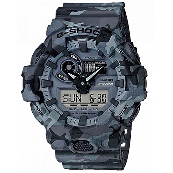 фото Электронные часы Casio G-Shock Ga-700cm-8a Grey/Black