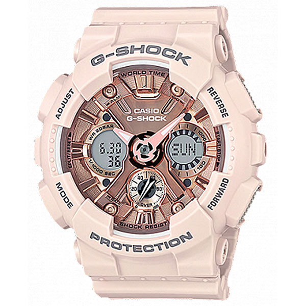 фото Электронные часы женский Casio G-Shock Gma-s120mf-4a Pink