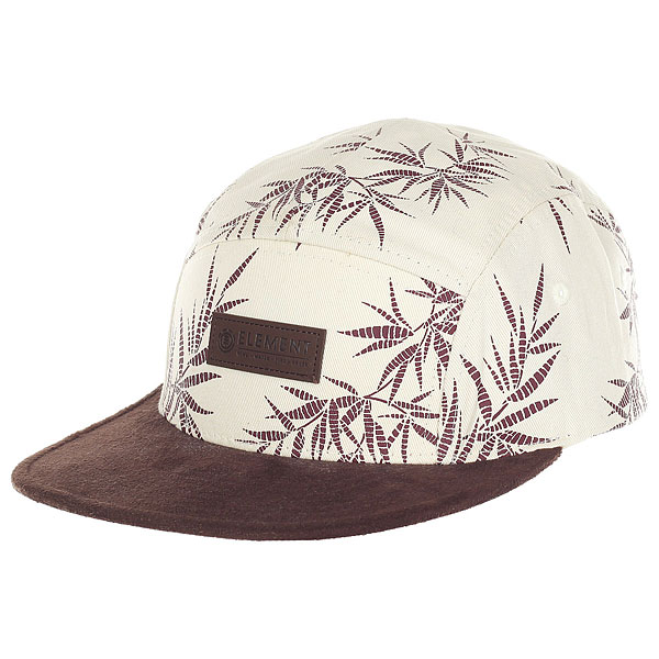 фото Бейсболка пятипанелька Element Sativa Cap Bone White