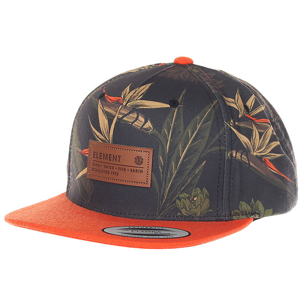 фото Бейсболка с прямым козырьком Element Verdant Cap Camo