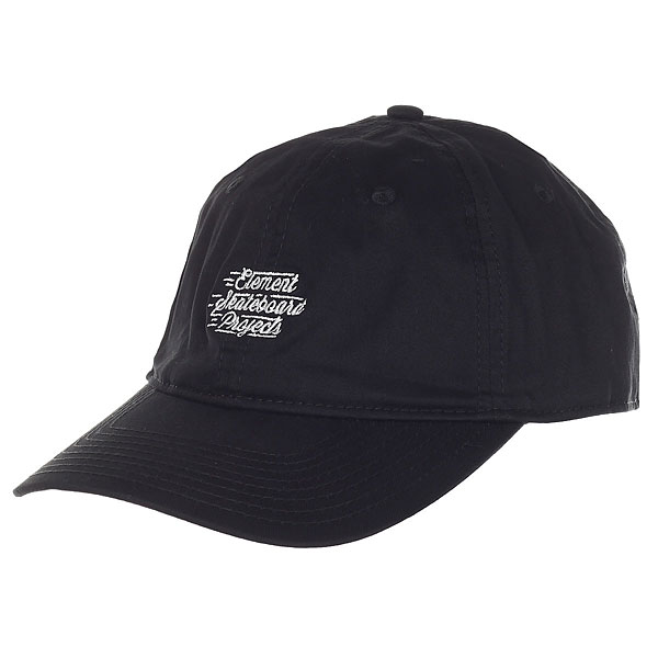 фото Бейсболка классическая Element Fluky Dad Cap Flint Black