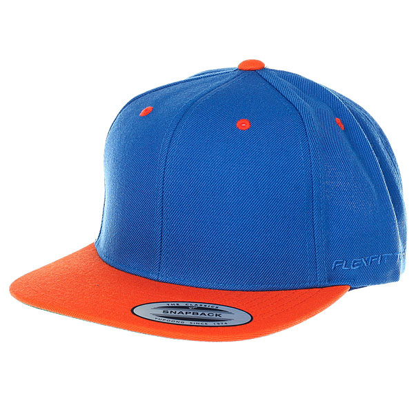 фото Бейсболка классическая Neff Flexfit/Yupoong Royal/Orange