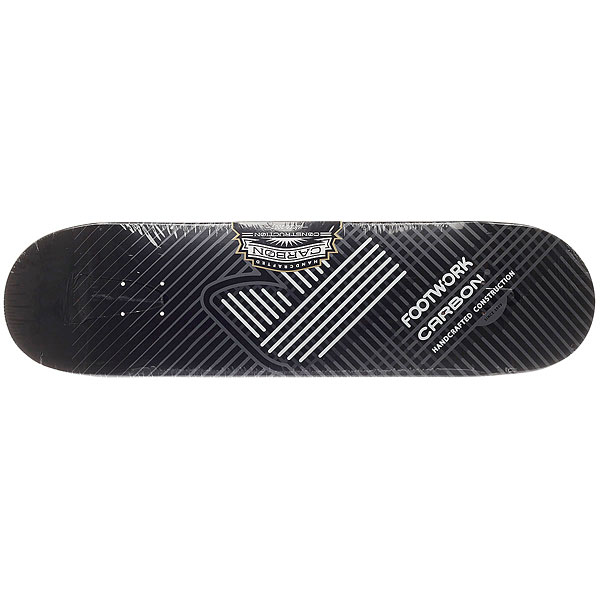 фото Дека для скейтборда для скейтборда Footwork Carbon Fusion Black 32.1 x 8.375 (21.3 см)