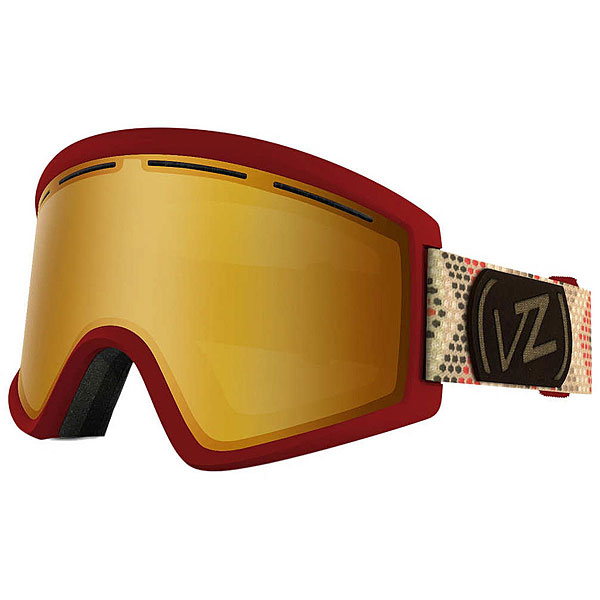 

Маска для сноуборда Von Zipper Cleaver John Jackson Red/Copper Chrome