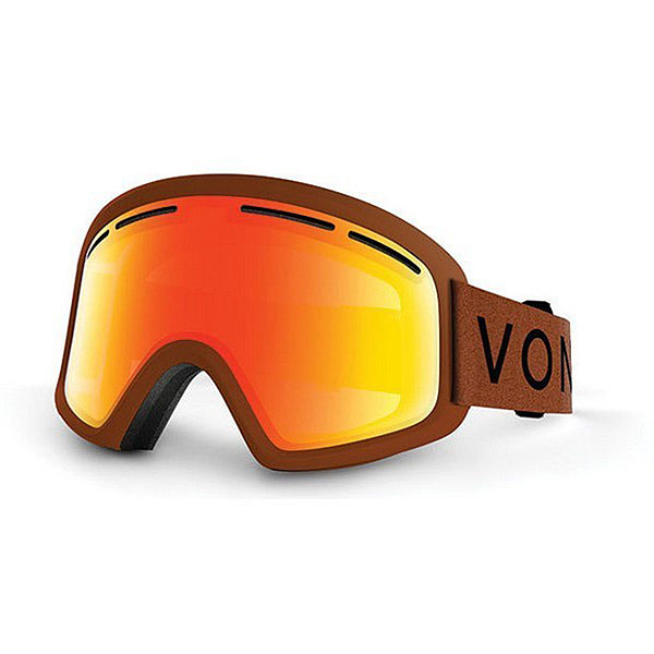 

Маска для сноуборда детская Von Zipper Trike Burnt Orange/Fire Chrome