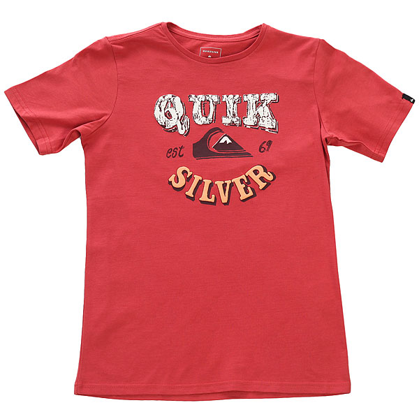 фото Футболка детская Quiksilver Pahu Pia Youth Mineral Red