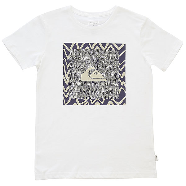 фото Футболка детская Quiksilver Nanospanoyouth White