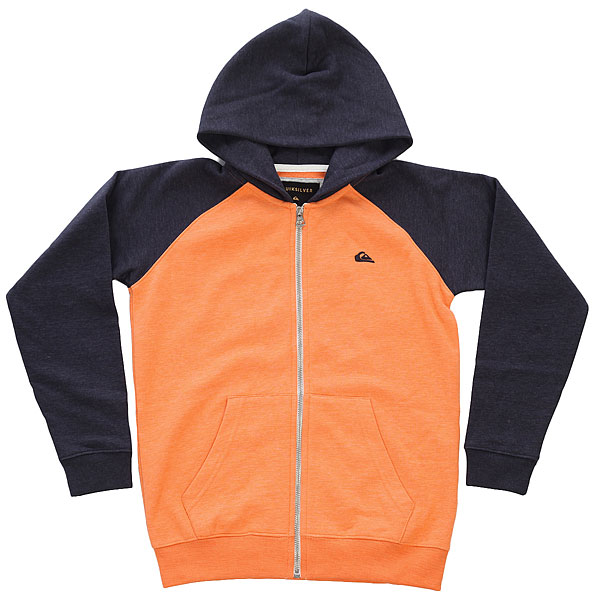 фото Толстовка классическая детская Quiksilver Everydayzipyth Cadmium Orange Heath