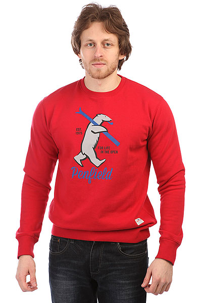 

Свитшот Penfield Ski Bear Red