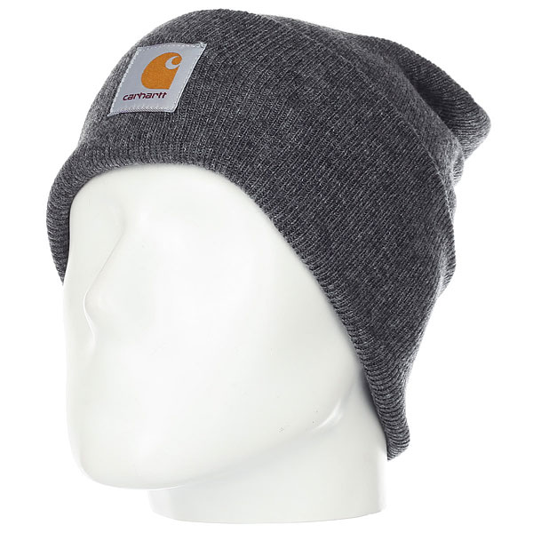 фото Шапка Carhartt WIP Acrylic Watch Hat Dark Grey Heather