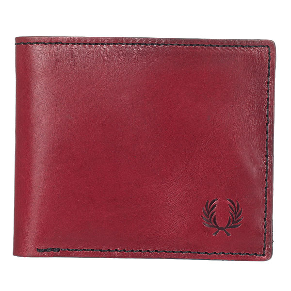 фото Кошелек Fred Perry Geometric Billfold &amp; Coin Wallet Brown