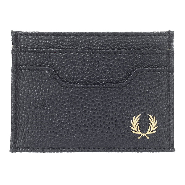 

Визитница Fred Perry Scotch Grain Card Holder Black