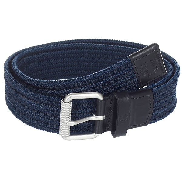 фото Ремень Fred Perry Plain Woven Cord Belt Blue