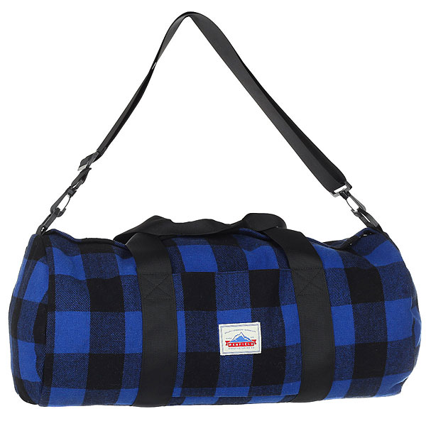 фото Сумка спортивная Penfield Fox Buffalo Plaid Bag Blue