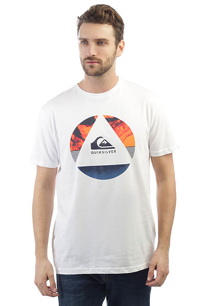 фото Футболка Quiksilver Ssclafluidt White