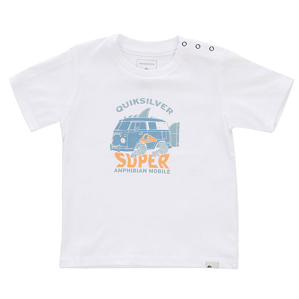 фото Футболка детская Quiksilver Amphibian Baby I White