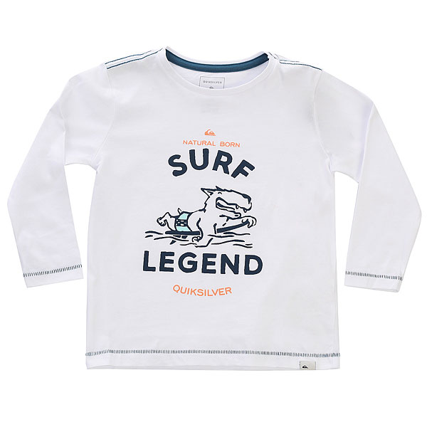 фото Лонгслив детская Quiksilver Surf Legend Boy White